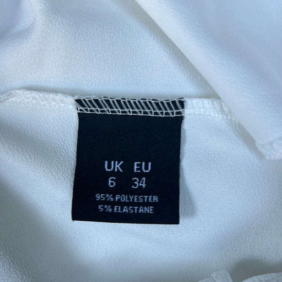 **5 MORE DAYS TO MAKE OFFER** Momokrom white satin crop top - Picture 5 of 9